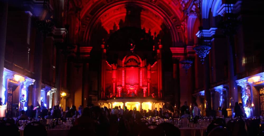 St Georges Hall Liverpool St Georges Hall Liverppol Party Lighting Hire