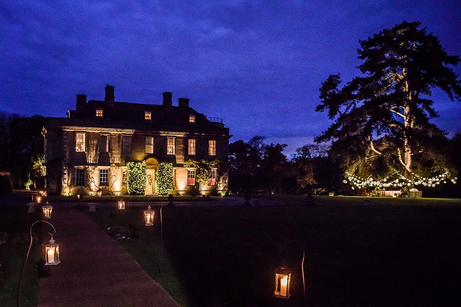 babs-bush-lights_ria-mishaal-photography_01 Shot from the church at Babington House, image of bush and tree lighting.