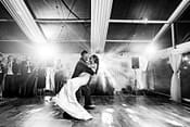 Wedding First Dance in a marquee
