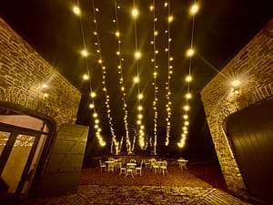 Lighting chain of Festoon and Fairy-lights.