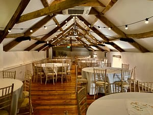 Festoon Lighting Canopy Coach House at Pennard House